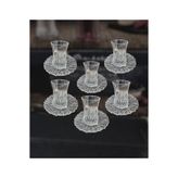Paşabahçe 12 Parça Elysia (paşabahçe çay tabaklı) Çay Takımı Seti