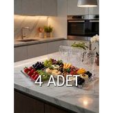 Paşabahçe 4 Lü 22X12 cm Sunum & Servis Tabağı