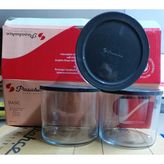 Paşabahçe 41521 Basıc Saklama Kabı 3 Parça 620 cc - Şeffaf - 3 Adet - 620 ml
