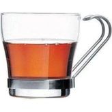 Paşabahçe 42665 Kupa Metal Kulp 210 cc 6 Lı - Şeffaf