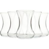 Paşabahçe 42771 Vefa 6'lı Çay Bardağı - 130 ml - 6 Adet - Şeffaf