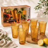 Paşabahçe 520476 Amber Meşrubat Bardak 6 Lı
