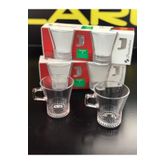 Paşabahçe 55703 2' li Kuvars Kulplu Cam Bardak