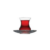 Paşabahçe 6'lı Aurora Çay Tabağı 12 cm