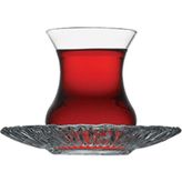 Paşabahçe Aurora Çay Tabağı 126 Mm, Çay Tabağı, 1 Adet - Çok Renkli