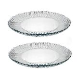 Paşabahçe Cam Aurora 31.5 cm 2'li Şeffaf Servis Tabağı