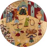 Paşabahçe Cam Geranlar Tabak 32.5 Cm, 1 Adet - Çok Renkli