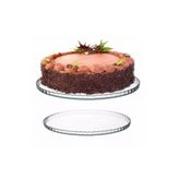 Paşabahçe Cam Servis Tabağı, Yuvarlak Sunum Tabağı, 32 cm