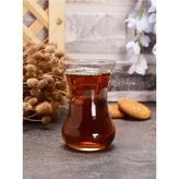 Paşabahçe Çay Bardağı Vefa Ince Belli 42771 6 Lı 130 cc - 001-Renkli