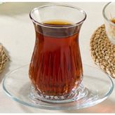 Paşabahçe Echo Çay Bardağı Setli 6 Parçalı 160 cc Şeffaf Cam Modern Tasarım - 6 Adet