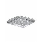 Paşabahçe El Yapımı Cam Kare Zeytin Tabağı Tekli 14 cm