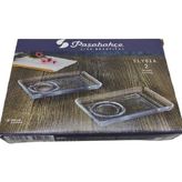 Paşabahçe Elysia 6 Lı Cam Sunumluklu Çay Tabağı 54901