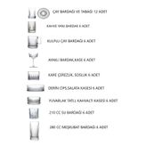 Paşabahçe Elysia 60 Parça Çok Amaçlı, Bardak,Kase,Çerezlik,Çay Takımı Çeyiz Seti