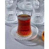 Pasabahce Elysia Çay Bardağı Takımı Riva Çay Tabağı 12 Parça Set