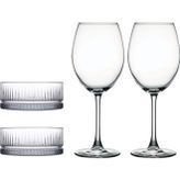 Paşabahçe Enoteca Şarap Kadehi - Elysia Çerezlik Seti 4 Parça