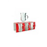 Paşabahçe Glass4you Lina 6'lı Kulplu Çay Bardağı