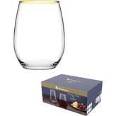 Paşabahçe Golden Touch Meşrubat Bardağı 570 Cc, 6 Parça - Şeffaf