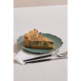 Paşabahçe Gothic Seramik Pasta Tabağı Yeşil, Pasta Tabağı, 1 Adet