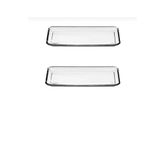 Pasabahce Grace Crystallin Servis Sunum Tabağı Kristal Cam (2Lİ PAKET) 68017 ADNHM068