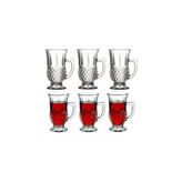 Paşabahçe İstanbul 6'lı Kulplu Bardak Çay Fincanı
