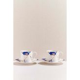 Paşabahçe Kintsugi Çay Seti 2'li, Şık Sofra Seti - Çok Renkli