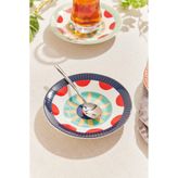 Paşabahçe Lacivert Sunflower Porselen Çay Tabağı