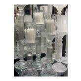 Paşabahçe Lujo Desıgn Kristal Ayaklı 3lü Mumluk