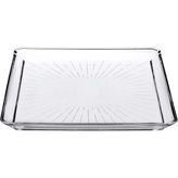 Paşabahçe Madlen Servis Tabağı 68683 Madlen Crystal Glass 24x24