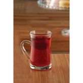 Paşabahçe Mila Kulplu Büyük Çay Bardağı 150 Cc 6 lı 55613 - 150 ml - Şeffaf