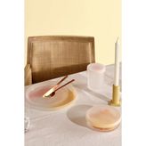 Paşabahçe Nude Pembe Pigmento Tabak 35 Cm, 1 Adet