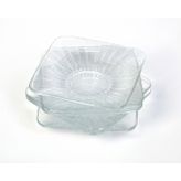Paşabahçe P54261 Kare 6'lı Çay Tabağı