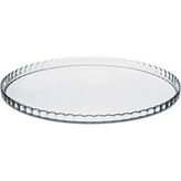 Paşabahçe Patisserie Büyük Pasta Servis Tabağı, 32 x 32 cm, Beyaz, Cam