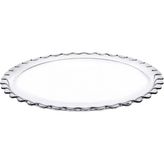Paşabahçe Patissria Yuvarlak Cam Servis Tabağı 37 cm - Belirtilmemiş - Şeffaf