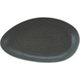 Paşabahçe Petra Seramik Oval Servis Tabağı Gri, Servis Tabağı, 1 Adet