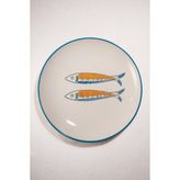 Paşabahçe Sardines Seramik Yemek Tabağı, Yemek Tabağı, 1 Adet - Çok Renkli