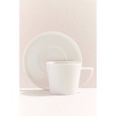 Paşabahçe Solid Porselen Çay Fincanı Beyaz