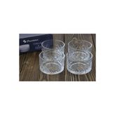 Paşabahçe Timeless Çerezlik 4'lü Set, Şeffaf Cam