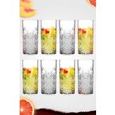 Paşabahçe Timeless Sangria Mojito Keyfi Uzun 8'li Kokteyl Bardağı