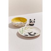Paşabahçe Tropik Panda Seramik Pasta Tabağı, Pasta Tabağı, 1 Adet - Çok Renkli
