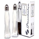 Paşabahçe Tuzluk Biberlik 2'li Set, Cam, Şeffaf