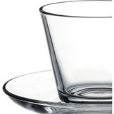 Paşabahçe Vela 6'lı Kulplu Çay Fincanı Seti, 195 ml, Şeffaf Cam