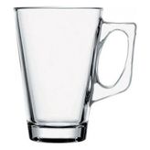 Paşabahçe Vela Çay Bardağı Kulplu 6 Lı 55201 250 cc - Şeffaf - 250 ml