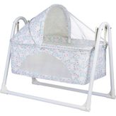 Pasha Baby Comfort Portatif Anne Yanı Sallanır Sepet Beşik - 80 x 50 cm - Beyaz - Pembe