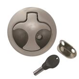 Paslanmaz Çelik Gömme kulp 61mm Kilitli