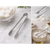 Paslanmaz Çelik Şeker Maşası – Çay, Kahve, Küp Şeker Ve Lokum Servis Maşası, GRİ