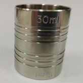 Paslanmaz Çelik Silindir Paslanmaz Çelik Jigger (15/30 ml)