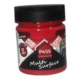 Pass 1037 Scarlet Kırmızı 120 Cc Multi Surface Hobi Boyası