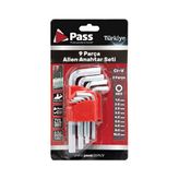 Pass Allen Anahtar Seti 9 Parça