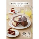 Pasta ve Kek Servis ve Saklama Kabı
