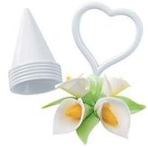 Pasta Zambak Çiçeği (Lily) Şeker Hamuru Kalıbı - 3089
